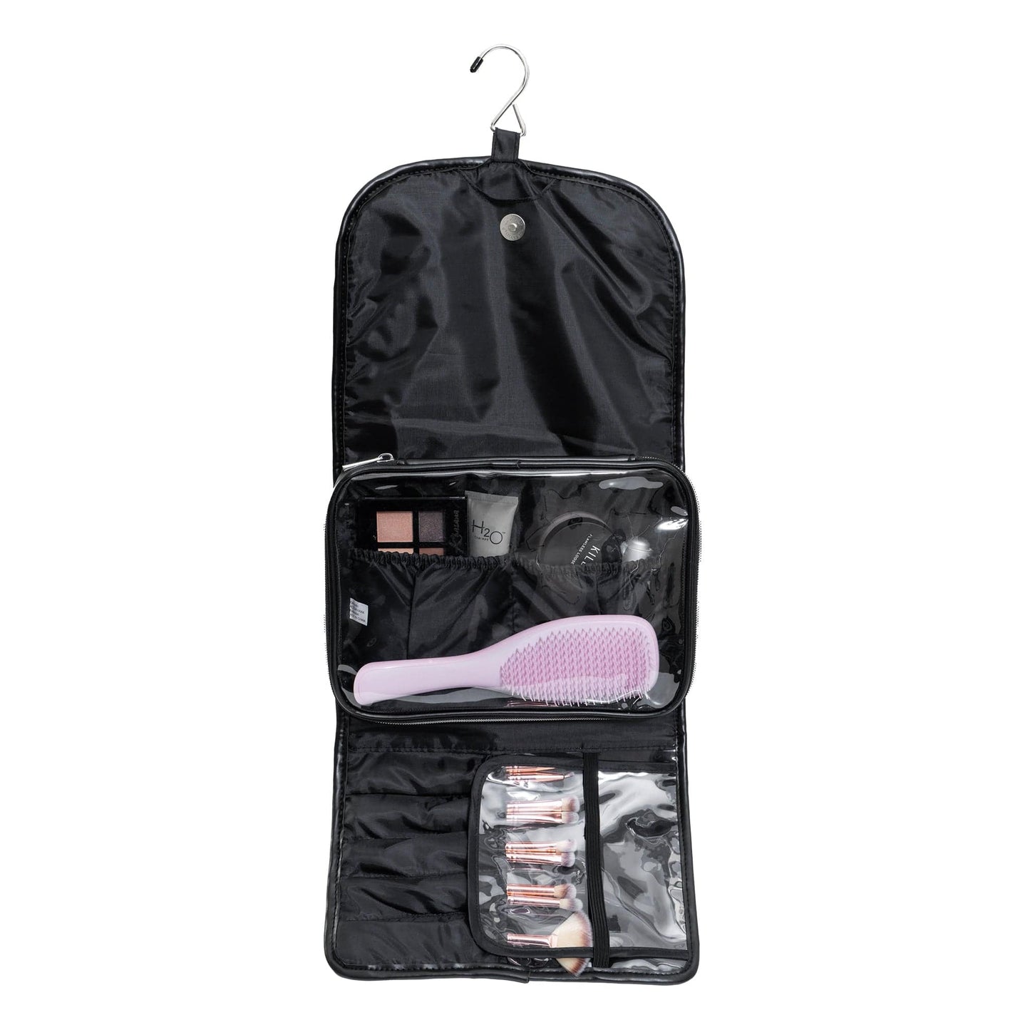 Joan & David The Small Hanging Diagonal Quilted Toiletry Case