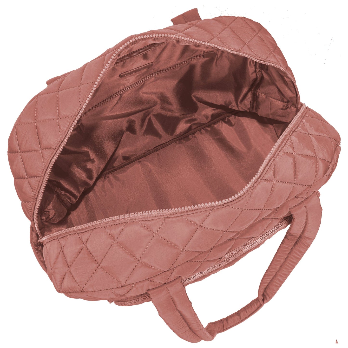 Ellen Tracy 20 Inch Diamond Nylon Quilted Travel Duffel