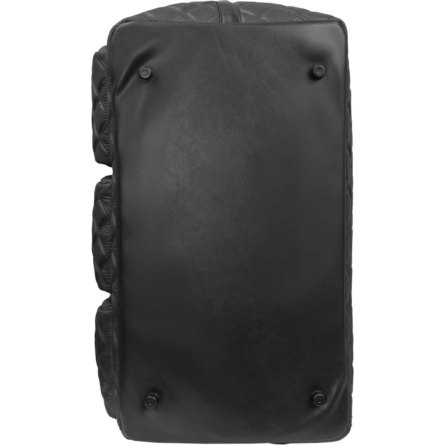 Joan & David 22 Inch Diamond Quilted Parachute Nylon 3 Pocket Duffel Bag