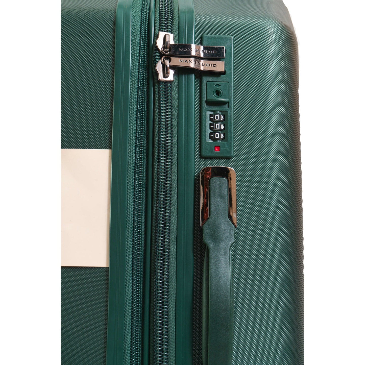 Max Studio ABS Hard Sided 3-Piece The Hexagon Luggage Set