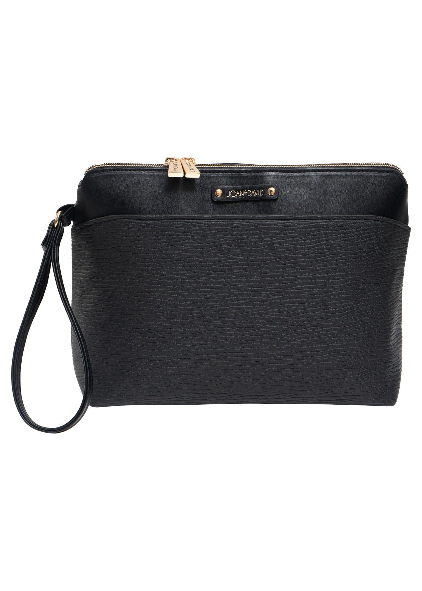 Joan & David Top Zip Wristlet Cosmetic Case