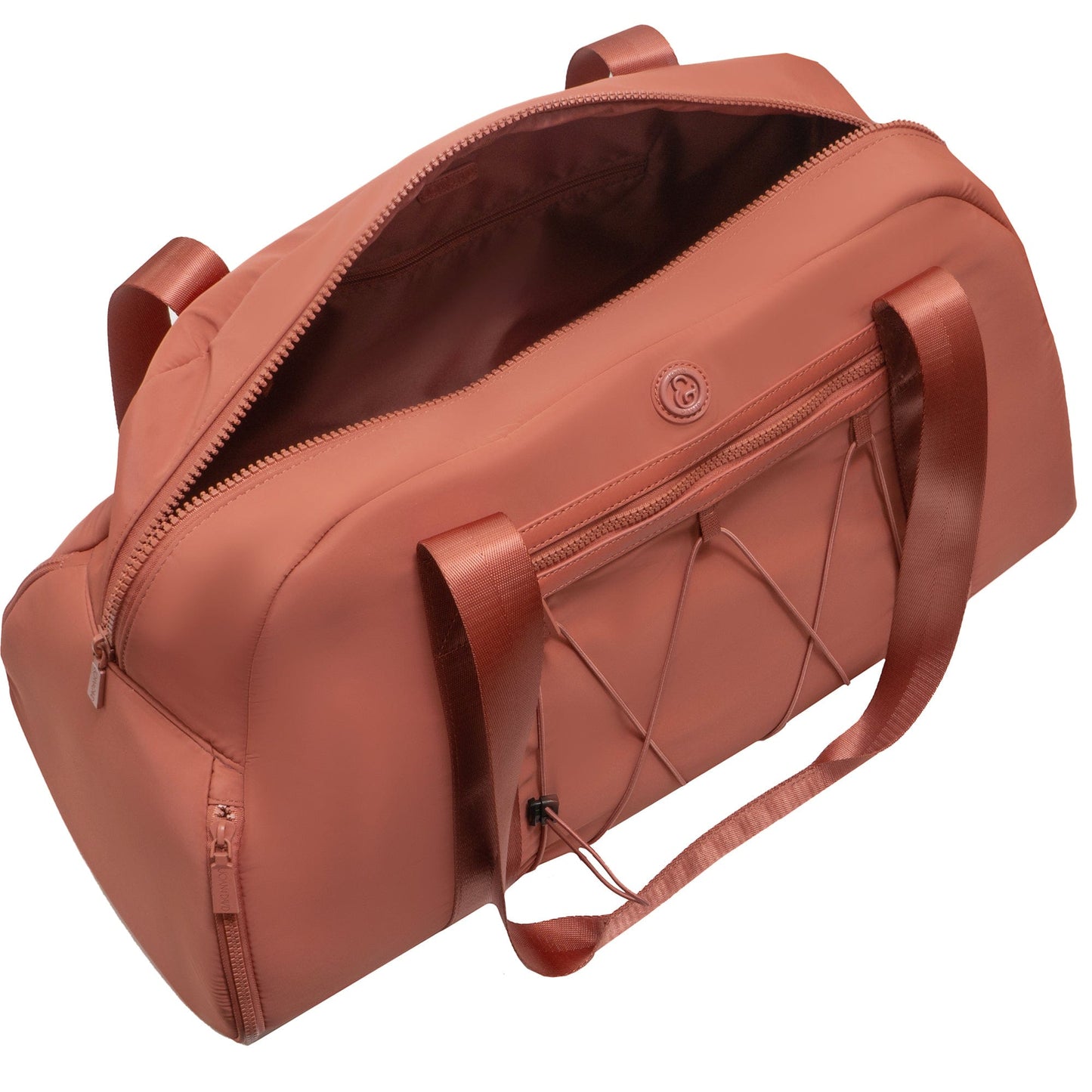 Joan & David The Maude Sport Nylon 2 Piece Belt Bag & 20 Inch Shoe Pocket Duffle Set