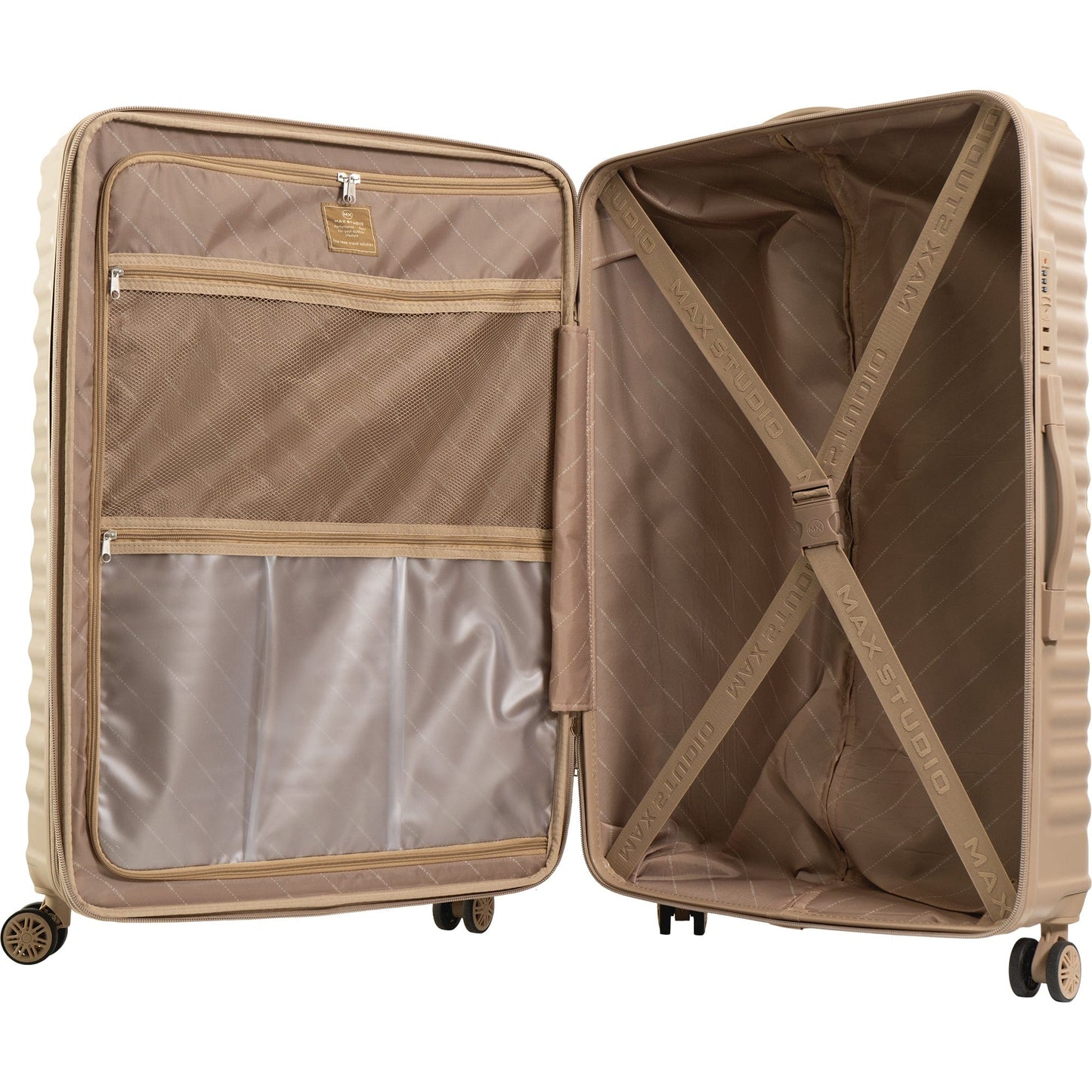 Max Studio The Auckland ABS 2-Piece Hard-Sided Luggage Set
