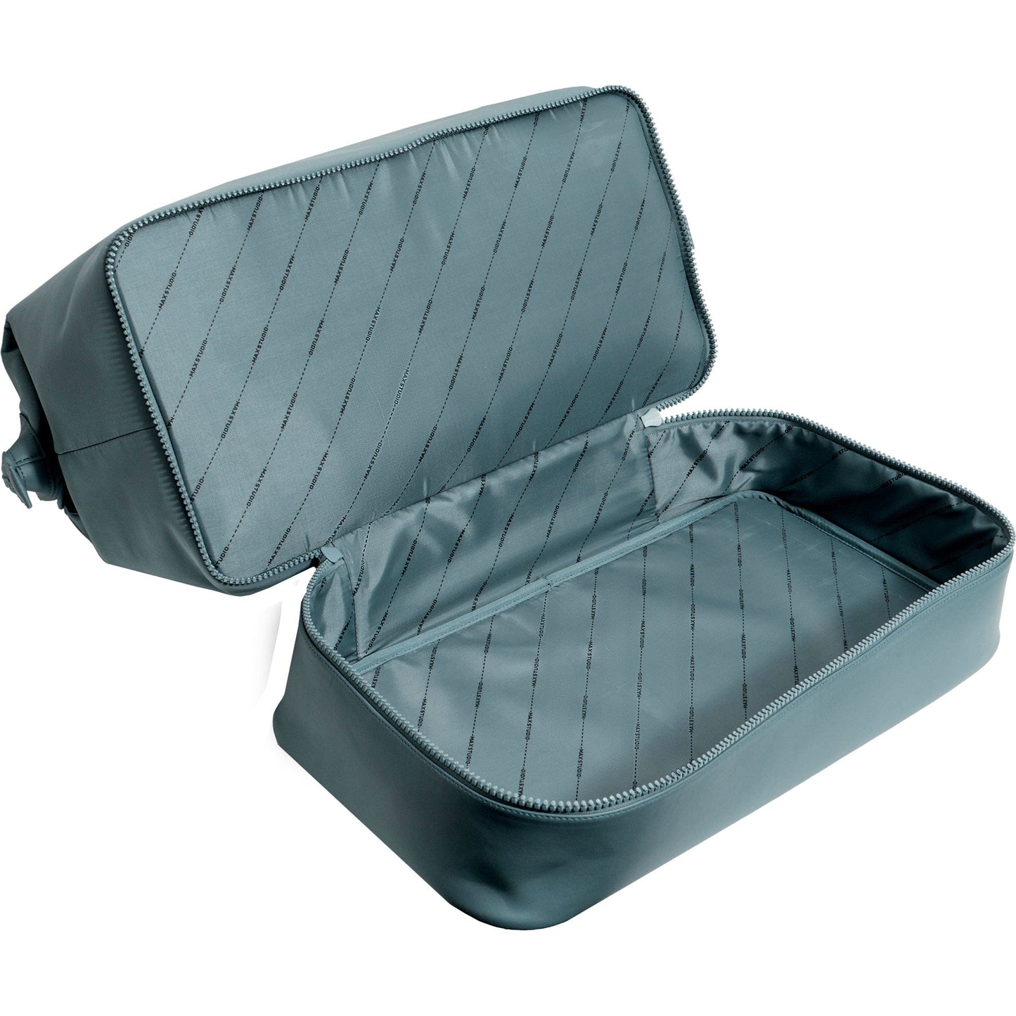 Max Studio Sport Nylon & Faux Leather Drop Bottom Duffel Bag