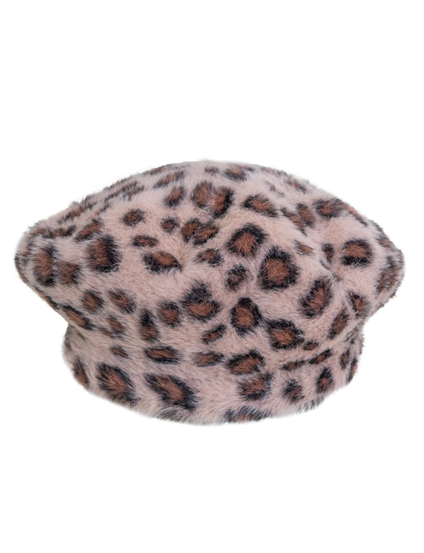 Adrienne Vittadini Leopard Print Beret