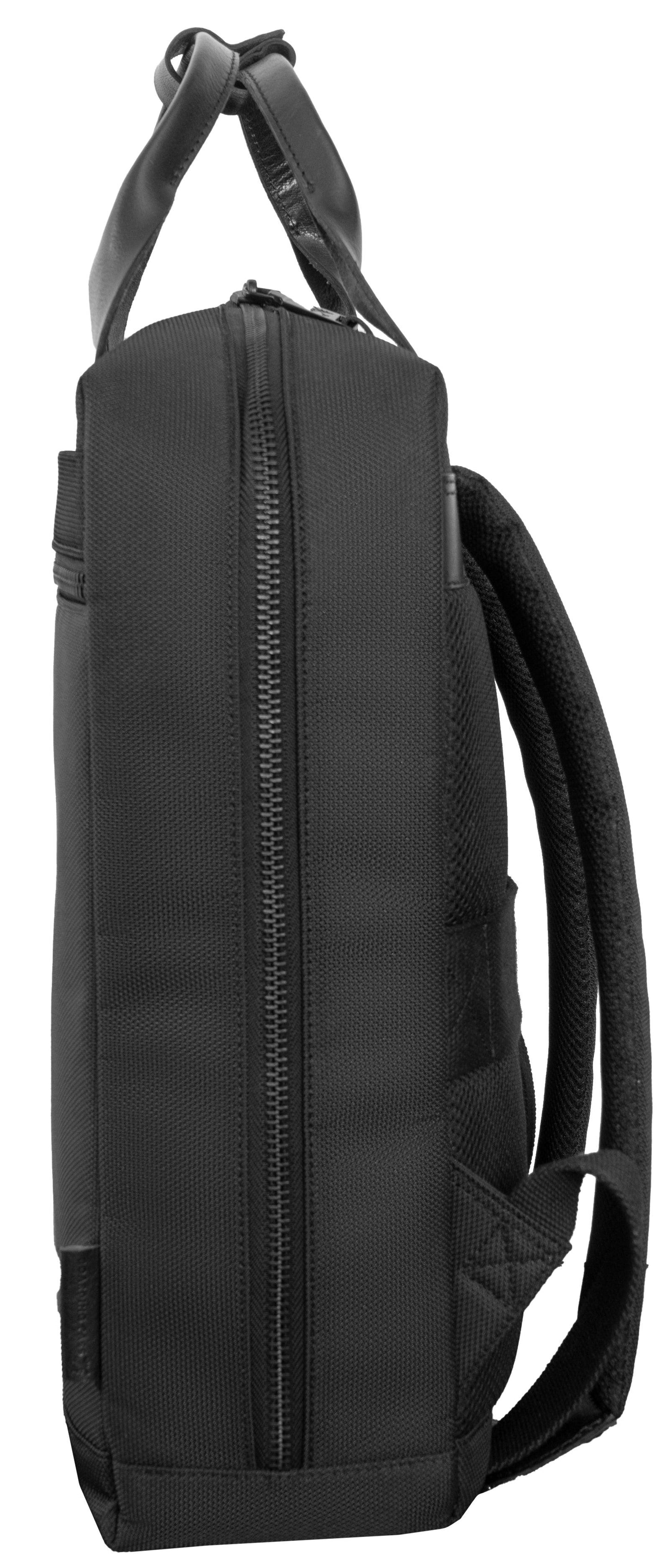 The 18” Metro 1680 Denier Nylon Travel Backpack - Black