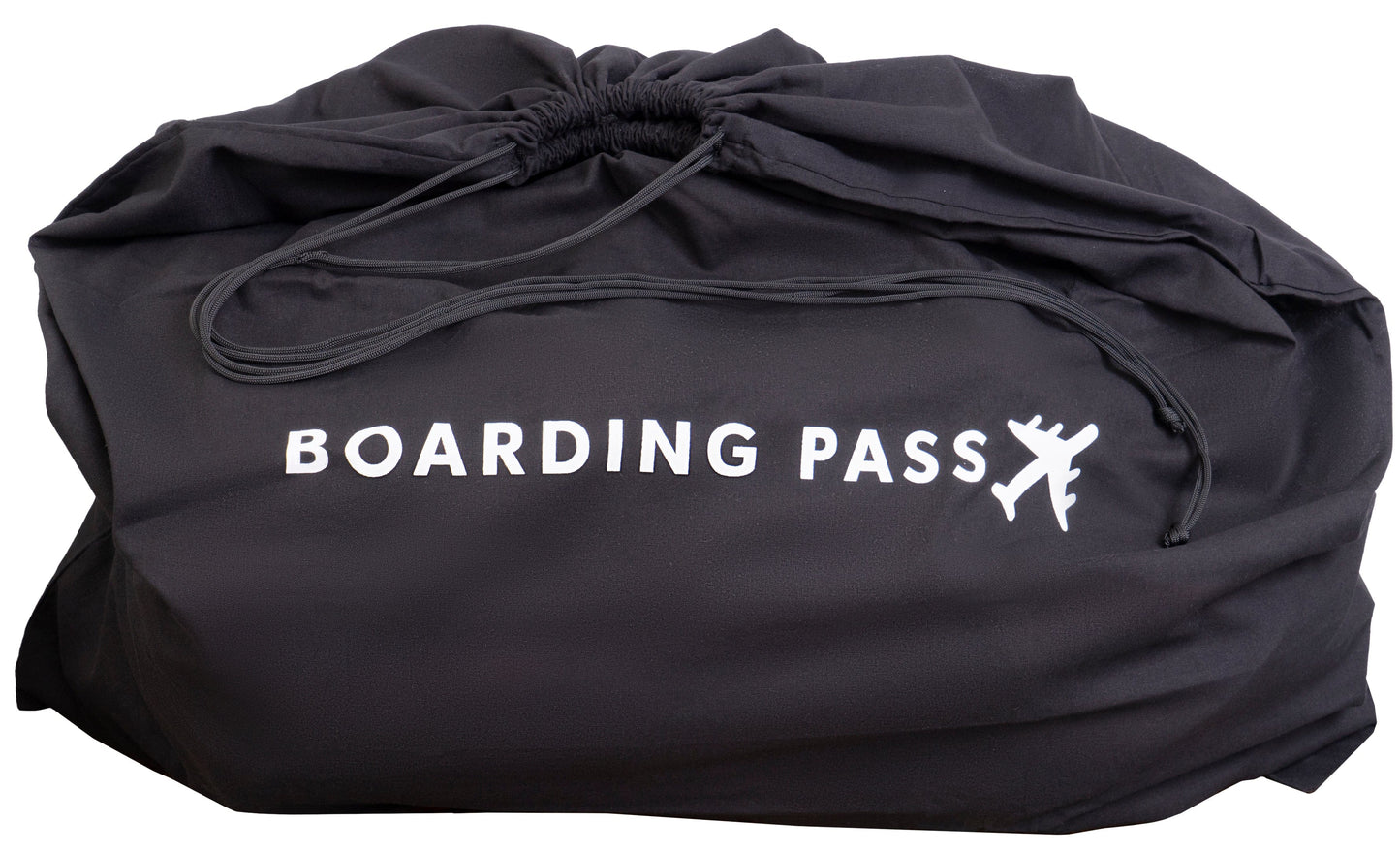 Boarding Pass Hey Handsome 18" Pebble Grain Genuine Leather Briefcase - Black