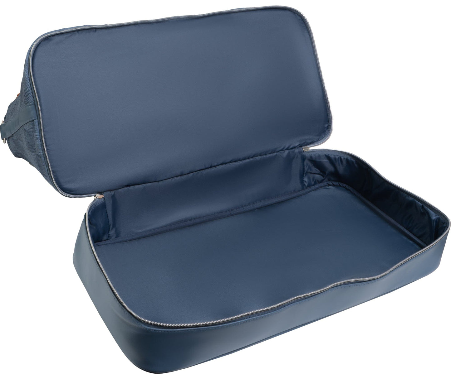 Ellen Tracy 20 Inch Checkered Embossed Faux Leather Drop Bottom Duffel