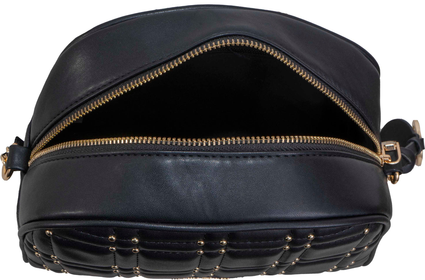 Ellen Tracy Studded Smooth Dome Quilted Crossbody