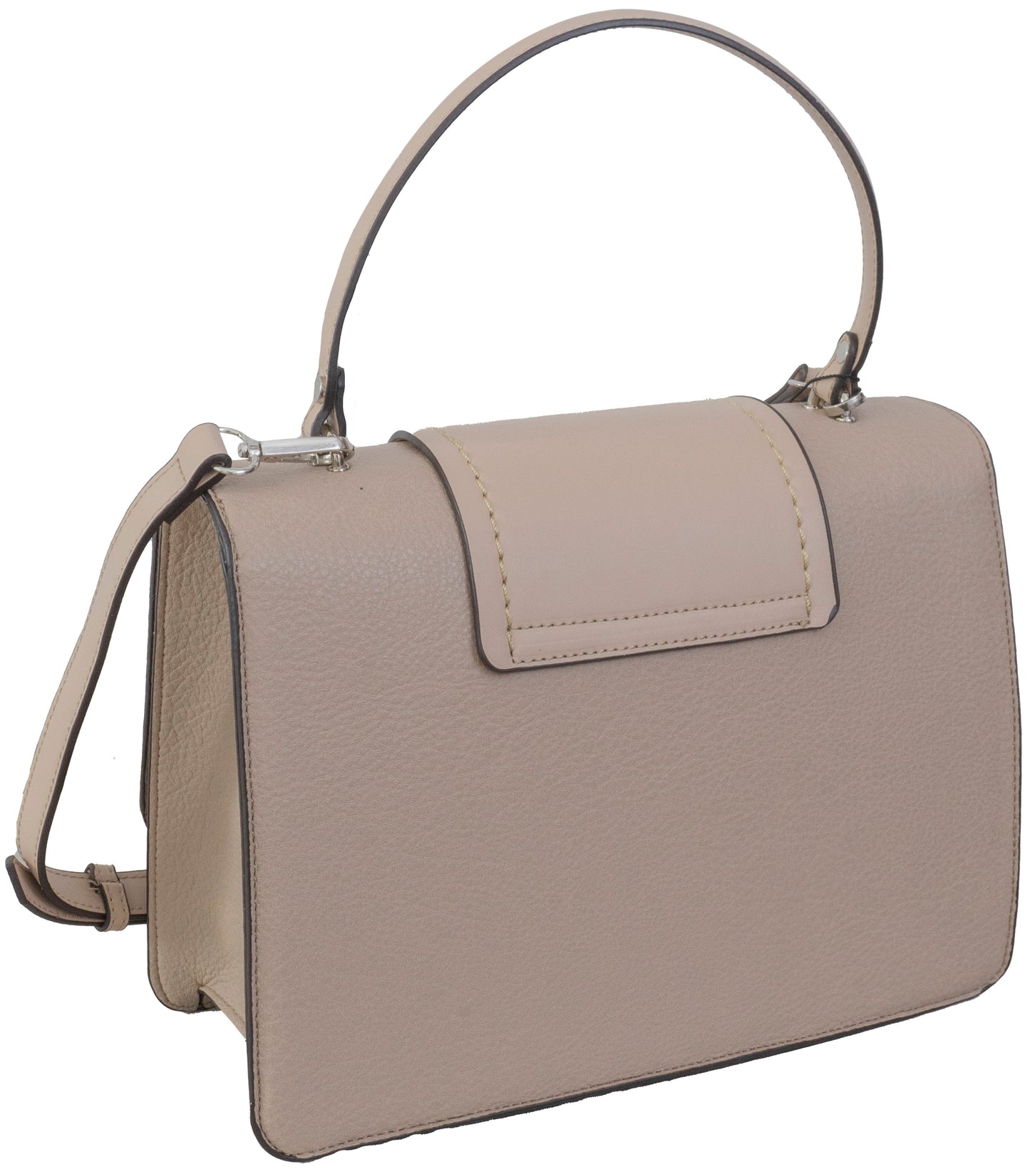 Ellen Tracy Pebble Grain Top Flap Crossbody