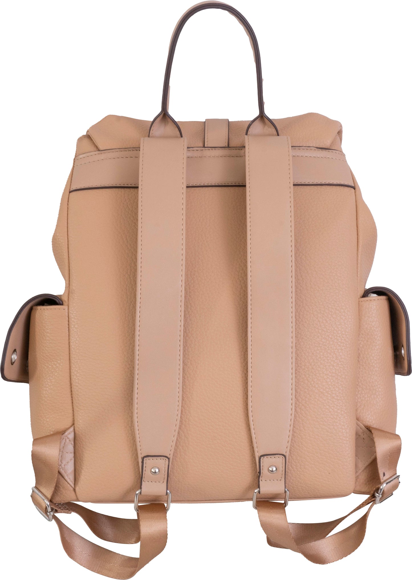 Ellen Tracy Pebble Grain Grommet Backpack