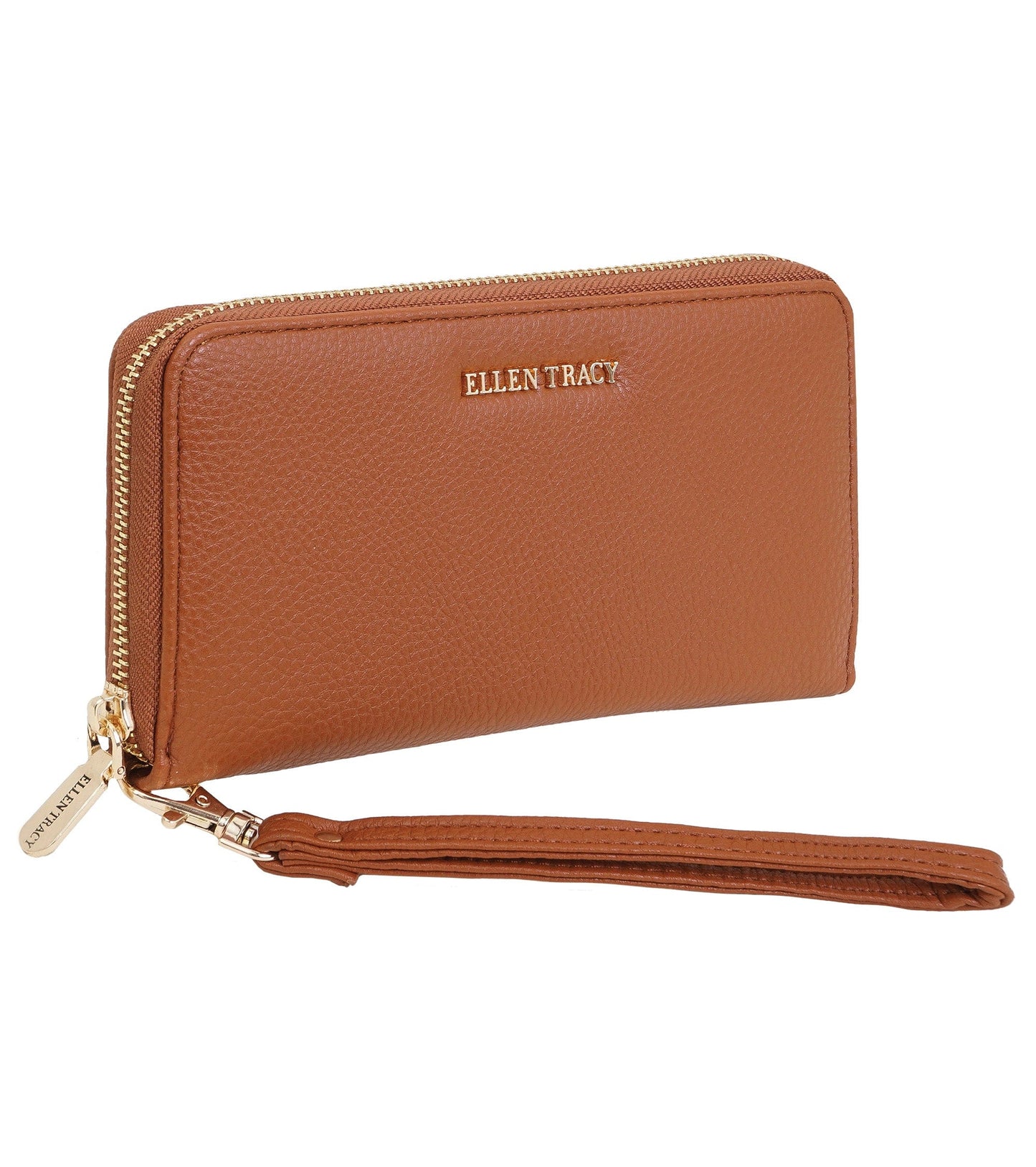 Ellen Tracy Pebble Grain Wristlet Wallet