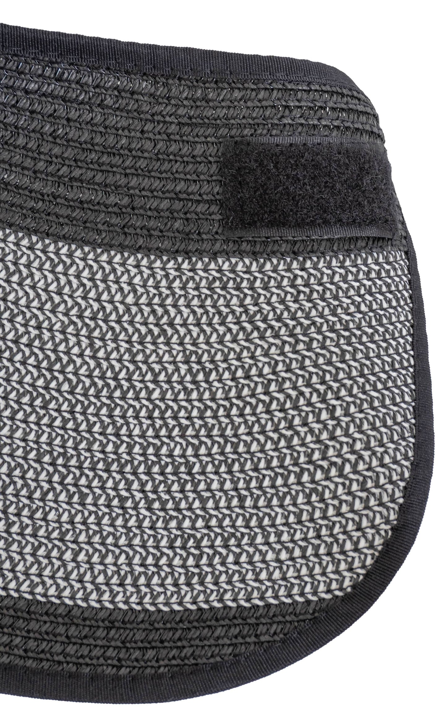 Magid Straw Two Tone Color Block Roll Up Visor