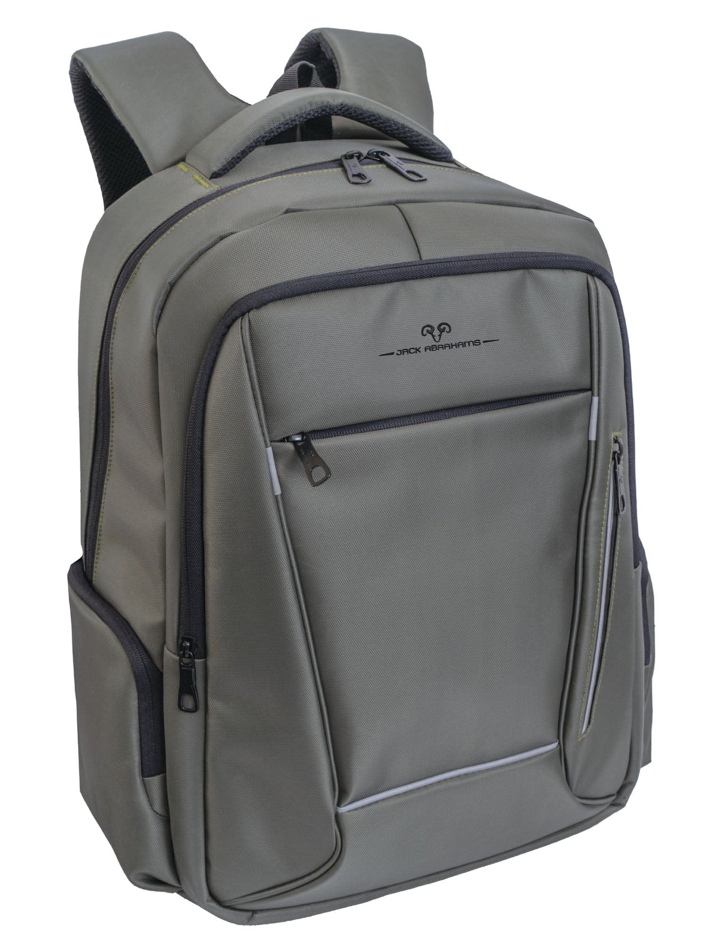 Jack Abrahams |The Easton | Men's 18-In Coated Workbook Backpack with USB Port