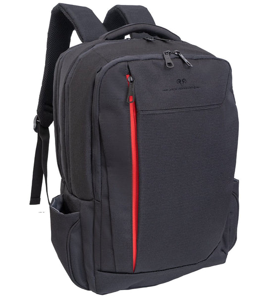 Jack Abrahams |The Columbia | Men's 18-In Lightweight Textured Workbook Backpack with USB Port