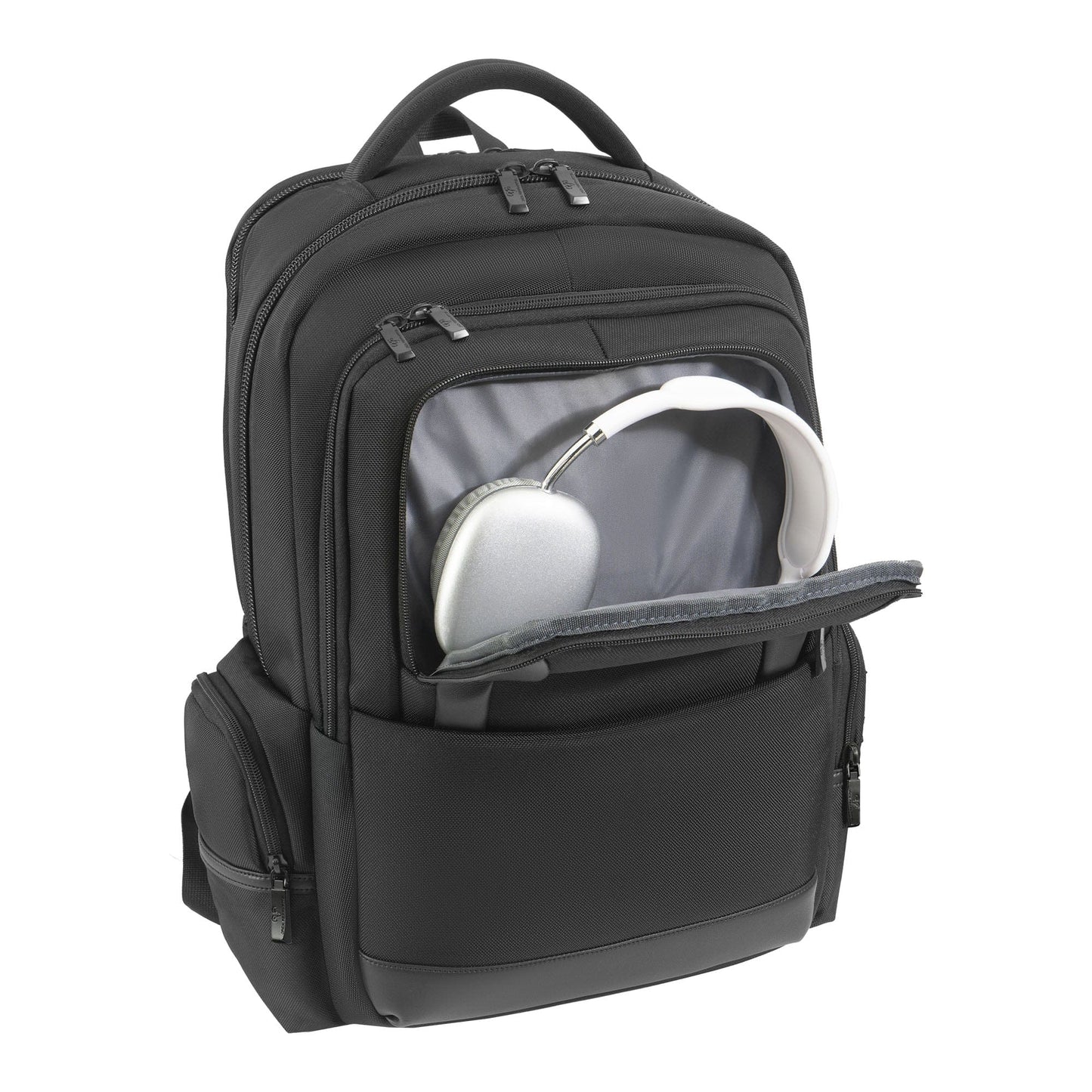 Jack Abrahams The Rhodes 18 In. Denier Nylon Workbook Backpack