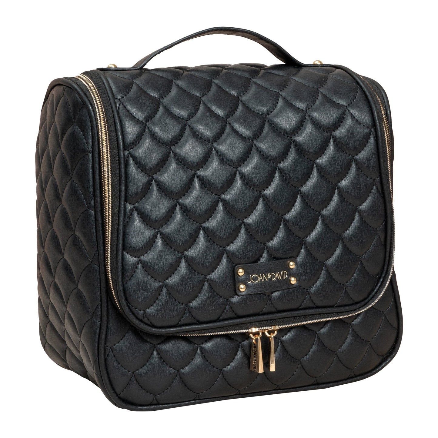 Joan & David The Teardrop Quilted Hanging Makeup Toiletry Cosmetic Bag