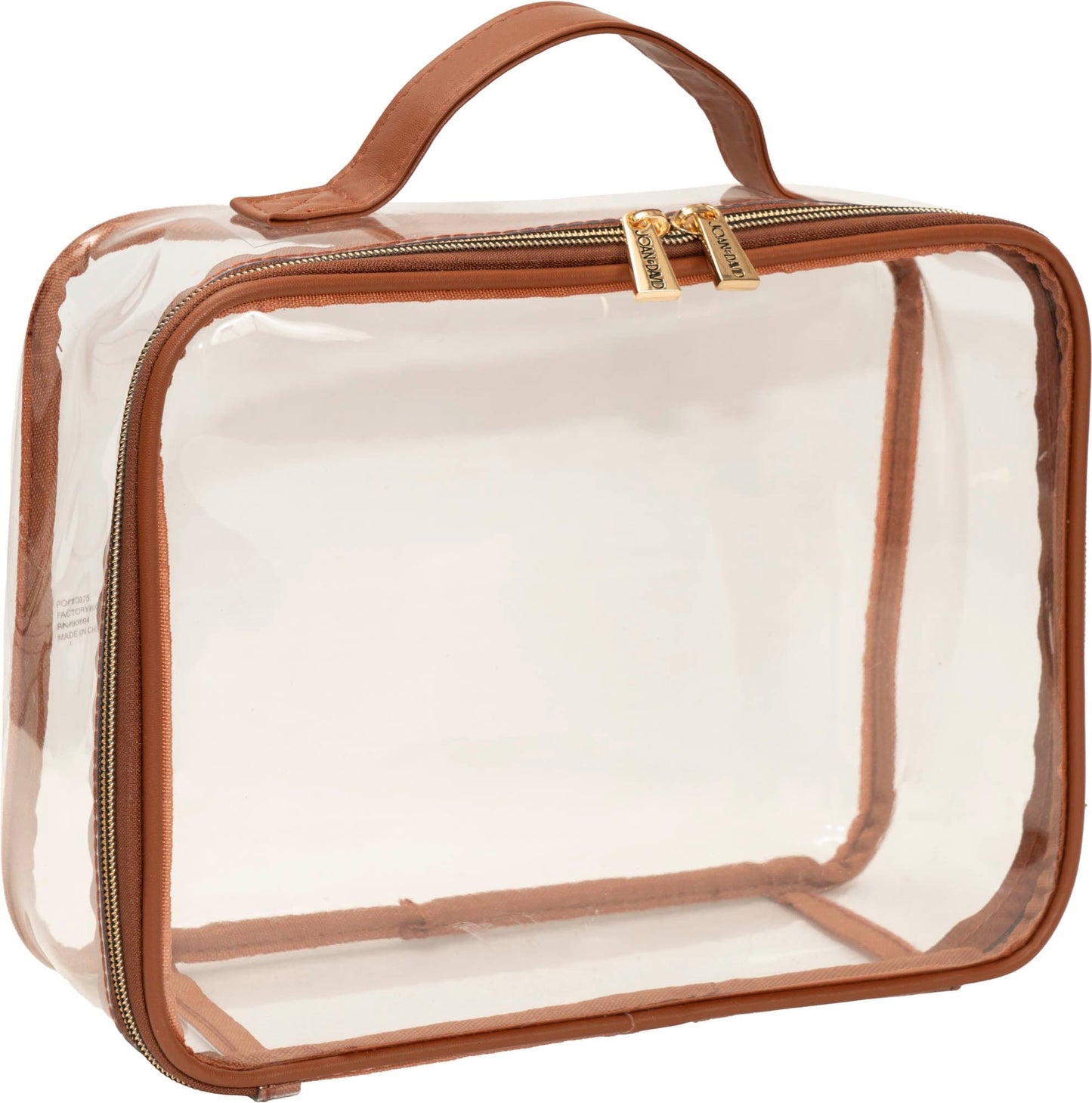 Joan & David The Triangle Quilted 4 Piece Cosmetic Bag Set