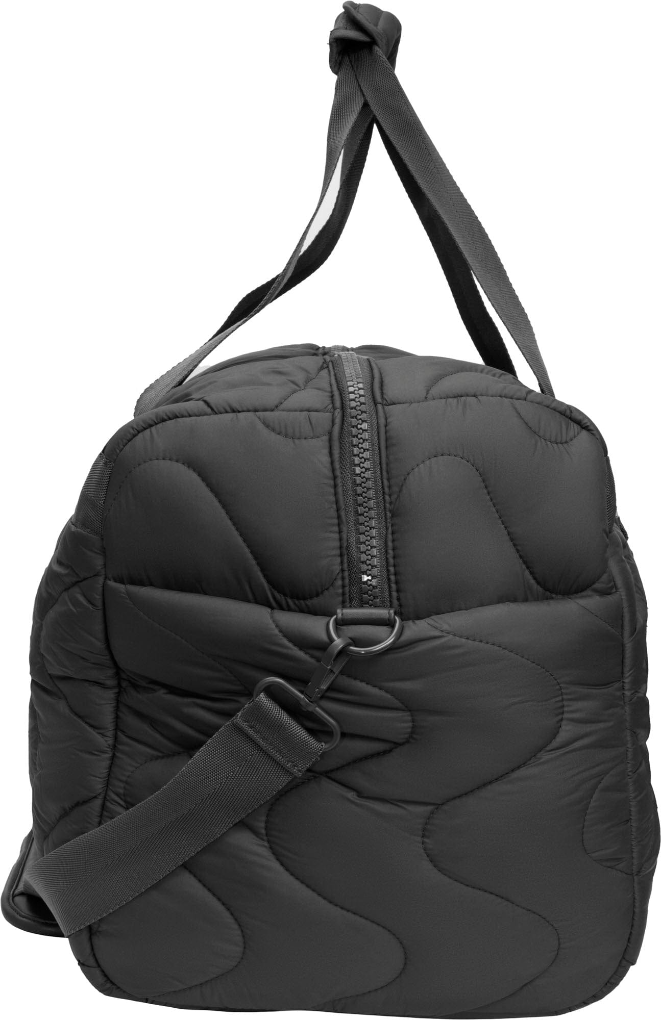 Joan & David 22 Inch Puffer Wave Quilted Nylon Duffel Bag