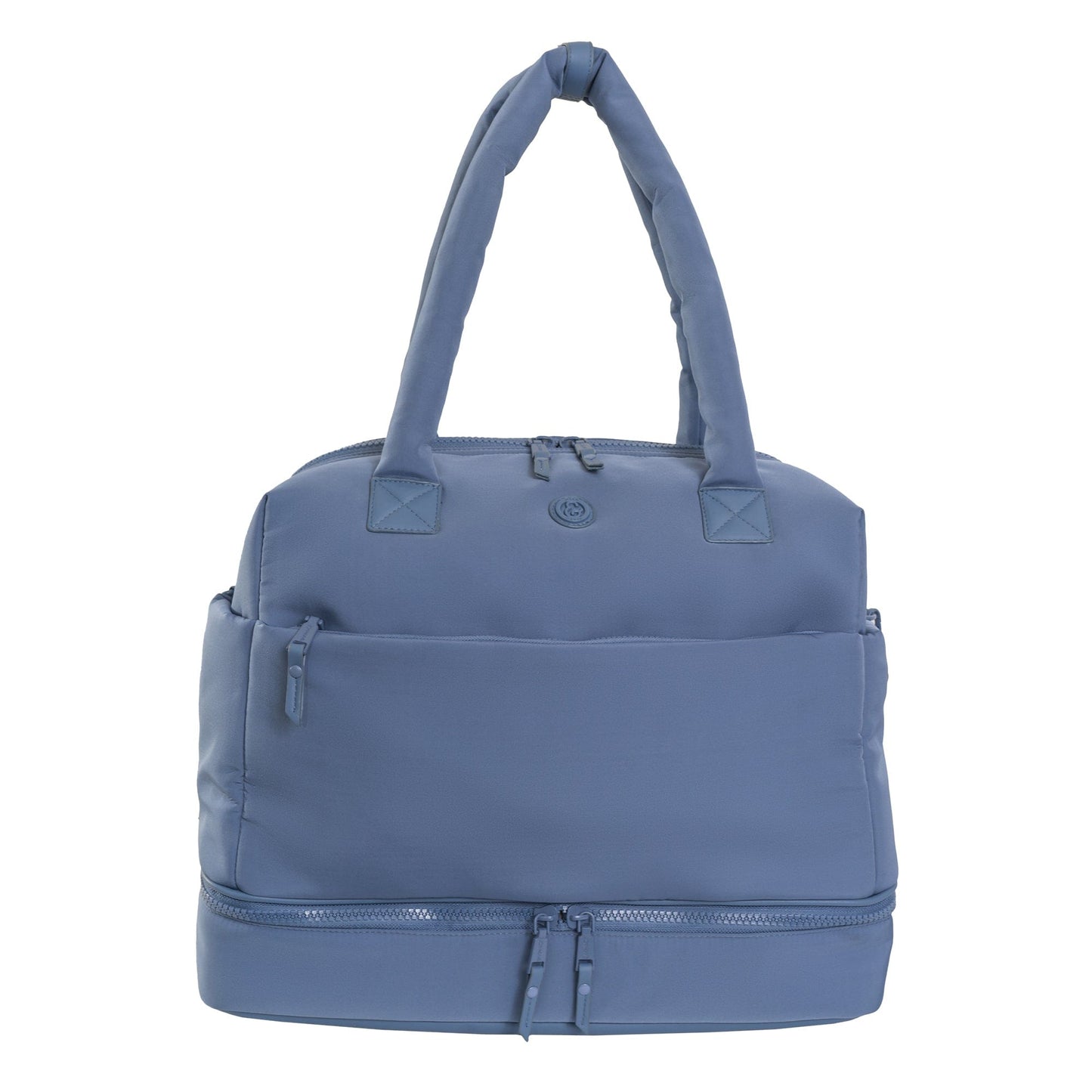 Joan & David 18 Inch High Density Sport Nylon Drop Bottom Duffel Bag