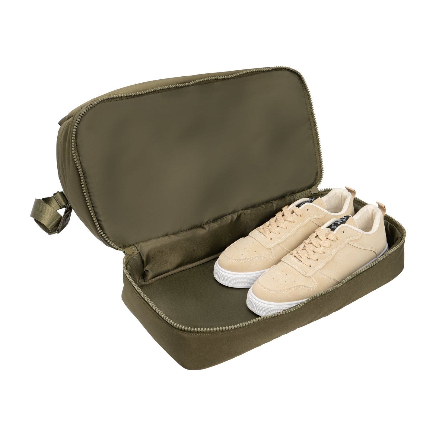 Joan & David 18 Inch High Density Sport Nylon Drop Bottom Duffel Bag