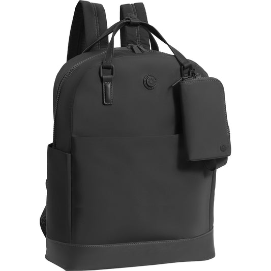Max Studio The Della 18" Twill Nylon Workbook Travel Backpack
