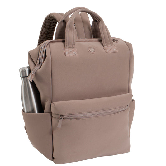 Max Studio The Audrey 18 Inch Neoprene Travel Workbook Backpack