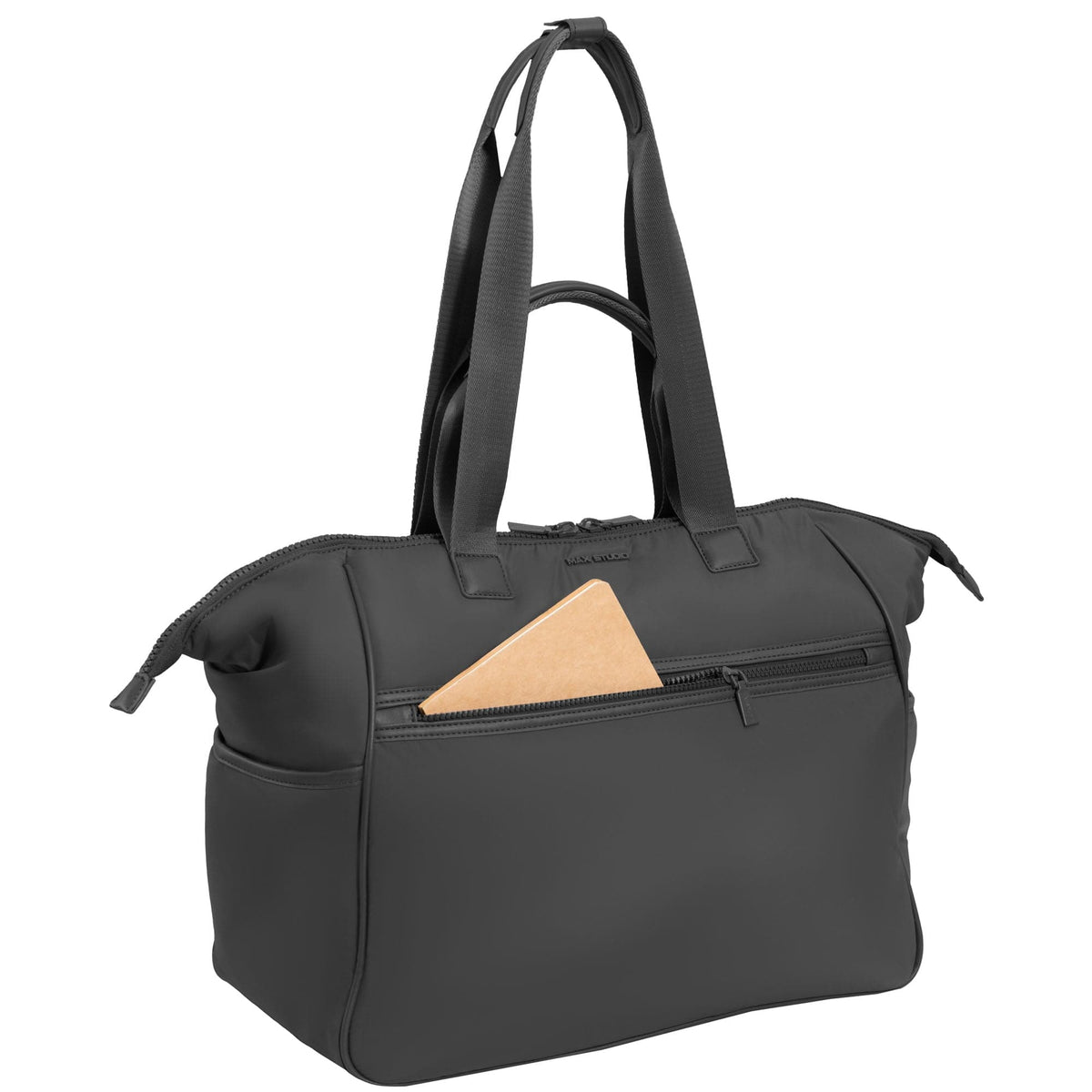 Max Studio 20 Inch Smooth Puffer Nylon Weekender Duffle