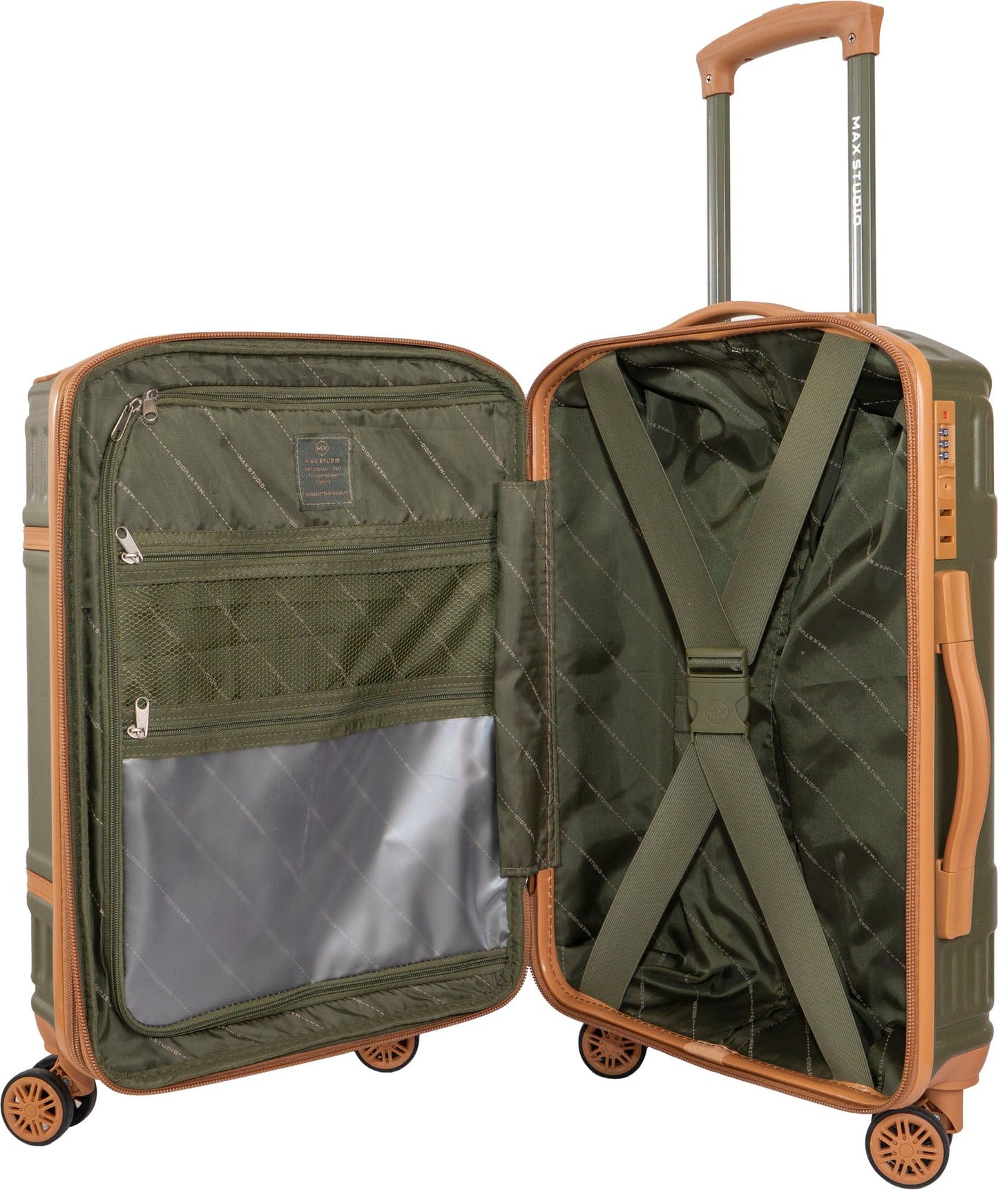 Max Studio ABS 3-Piece Luggage Set South Hampton Collection