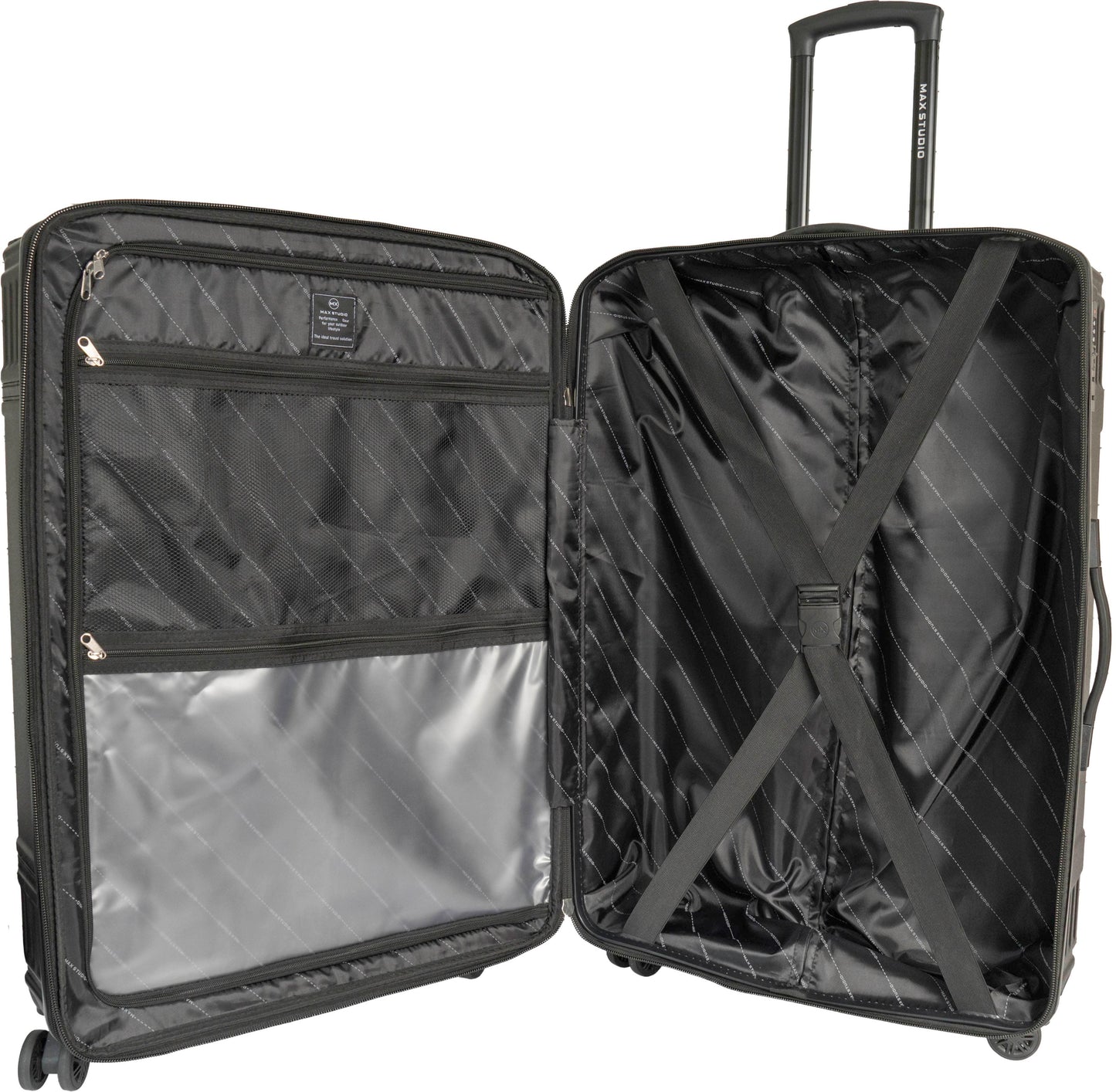 Max Studio ABS 3-Piece Luggage Set South Hampton Collection