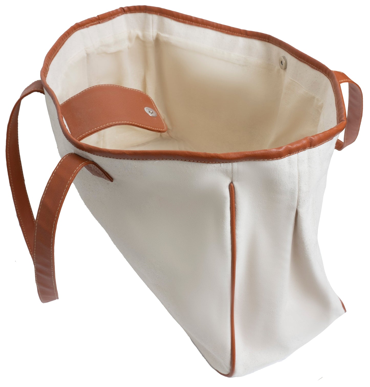 Magid Canvas Slogan Tote "EAT LOVE & PRAY"