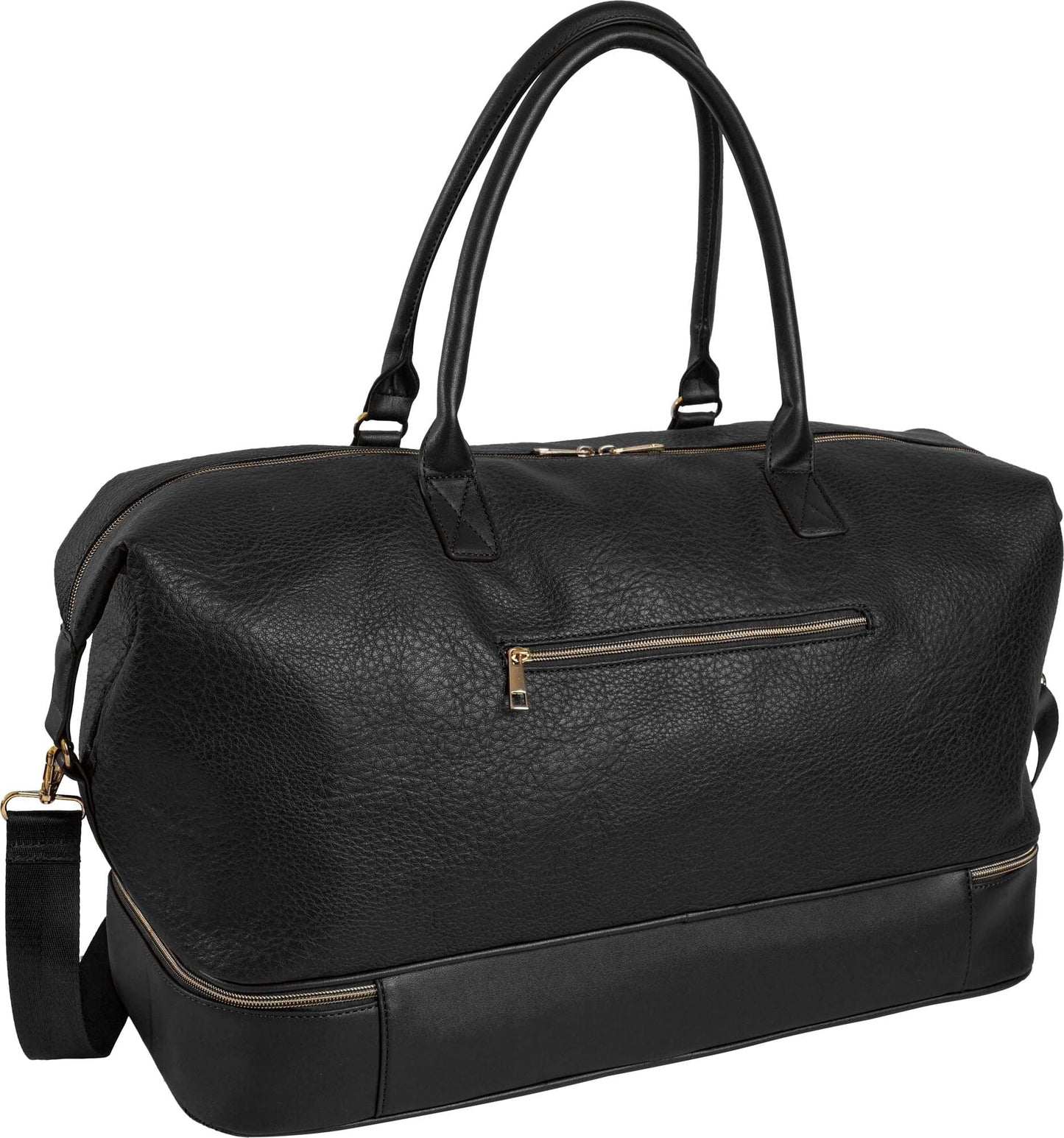 Ellen Tracy 20 Inch Pebble Grain Drop Bottom Duffel