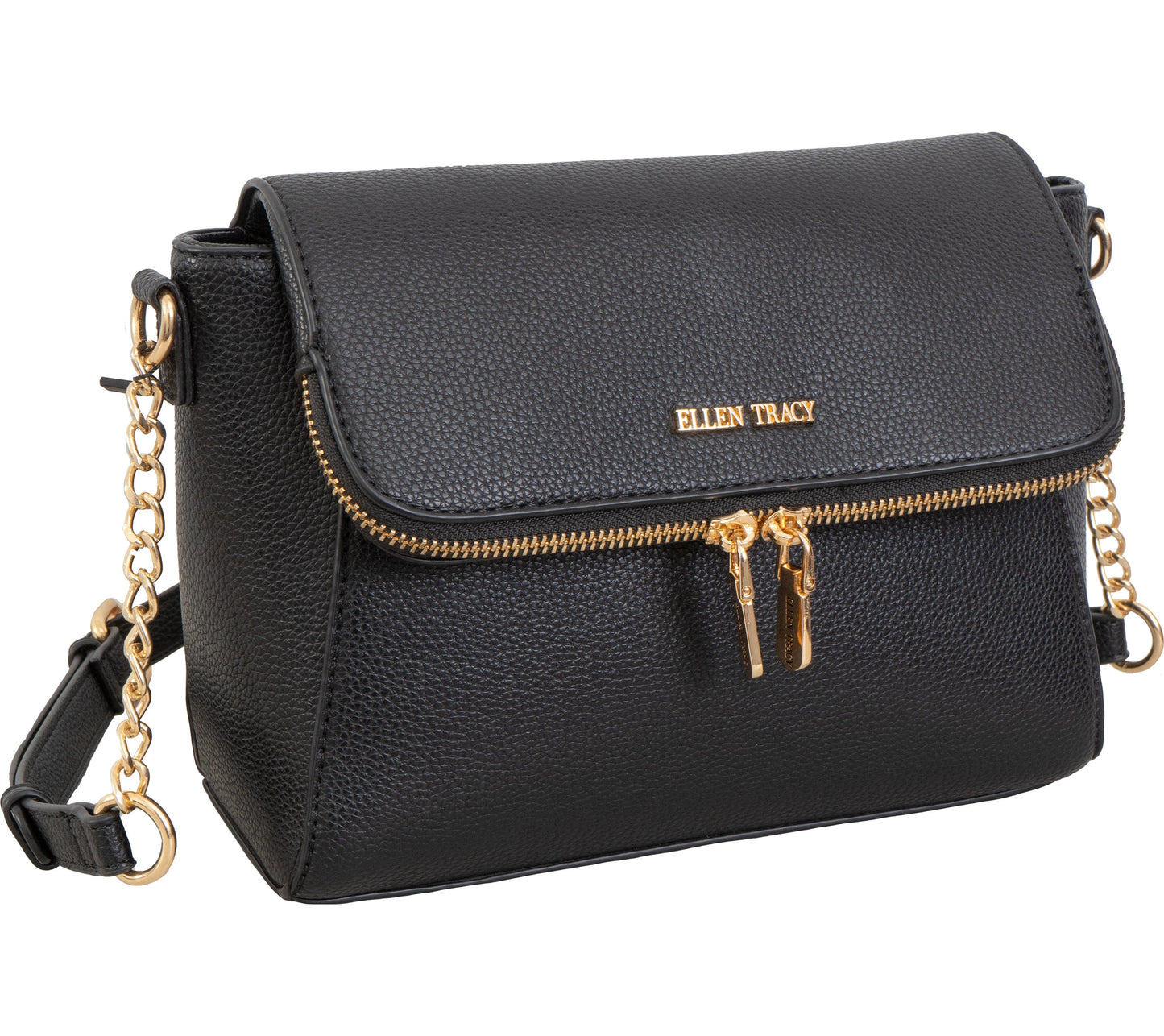 Ellen Tracy Pebble Grain Crossbody