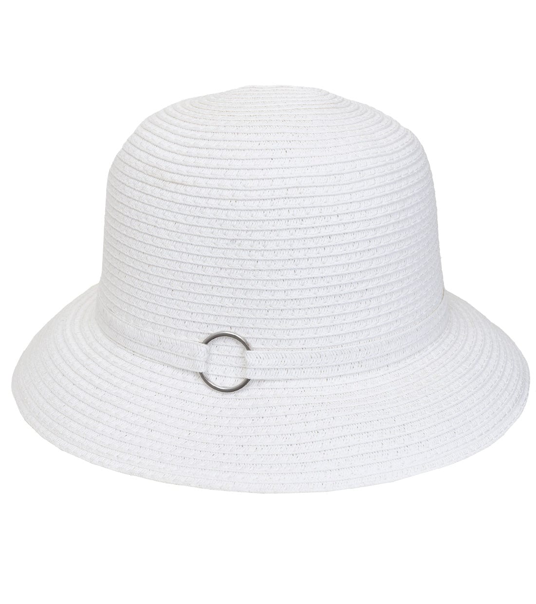 Magid Straw Metal Ring Bucket Sun Hat