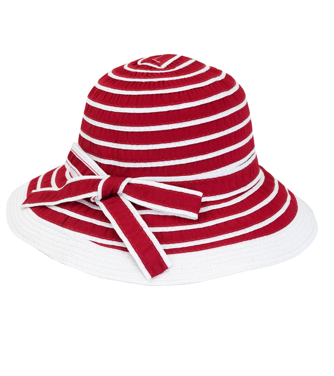 Magid Striped Cotton Foldable Bucket Hat