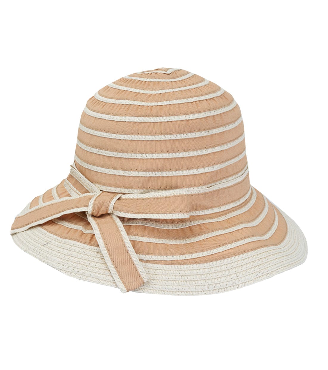 Magid Striped Cotton Foldable Bucket Hat