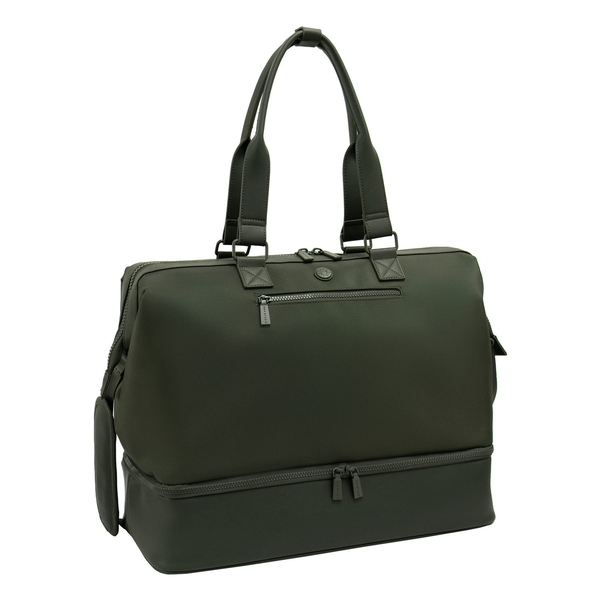 Max Studio The Spencer 20 Inch 1680 Denier Nylon Drop Bottom Weekender Duffle
